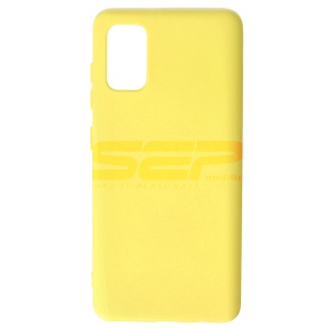 Husa silicon High Copy Samsung Galaxy A41 Yellow - Img 1