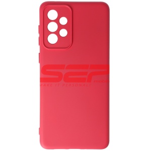 Husa silicon High Copy Samsung Galaxy A73 5G Raspberry
