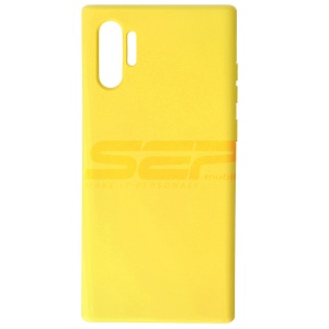 Husa silicon High Copy Samsung Galaxy Note 10 Plus Yellow - Img 1