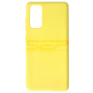 Husa silicon High Copy Samsung Galaxy S20 FE Yellow