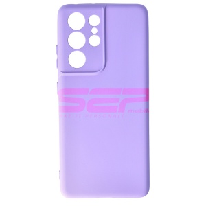 Husa silicon High Copy Samsung Galaxy S21 Ultra Light Purple - Img 1