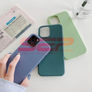 Husa silicon Square Liquid Apple iPhone 12 mini Dark Green - Img 2