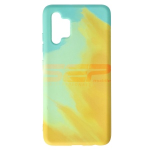 Husa silicon Watercolor Samsung Galaxy A32 Autumn Leaves - Img 1