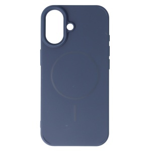 Husa Soft Silicone Magsafe Apple iPhone 17 Blue