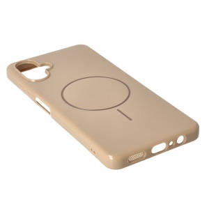 Husa Soft Silicone Magsafe Samsung Galaxy A16 4G Gold - Img 2