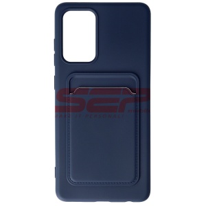Husa TPU Card Holder Samsung Galaxy A72 Navy - Img 1