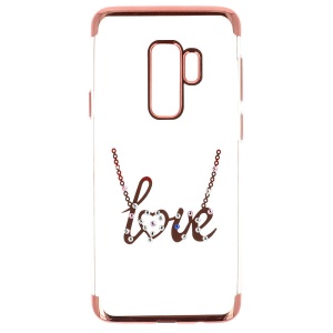 Husa TPU Diamonds Samsung Galaxy S9 Plus LOVE