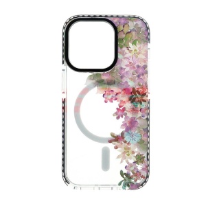 Husa TPU Flower Magsafe Apple iPhone 14 Pro Design 02 - Img 2