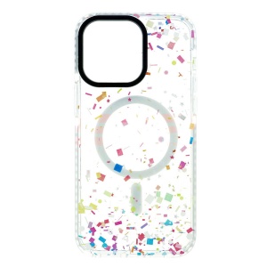 Husa TPU Flower Magsafe Apple iPhone 15 Pro Max Design 01 - Img 2