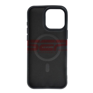 Husa TPU Kevlar Magsafe Apple iPhone 16 Pro Max Titanium Black - Img 3