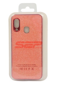 Husa TPU Leather Denim Huawei P smart Z Rose Gold - Img 2