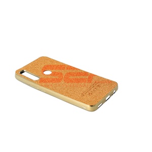 Husa TPU Leather Denim Samsung Galaxy A30s Gold - Img 2