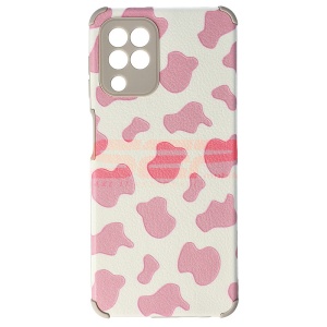 Husa TPU Leather Frosted Samsung Galaxy A22 4G Animal Print - Img 1