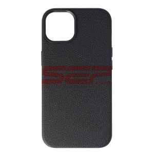 Husa TPU Leather Magsafe Apple iPhone 14 Black