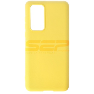 Husa TPU Matte Huawei P40 Yellow