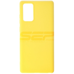 Husa TPU Matte Samsung Galaxy Note 20 Yellow - Img 1