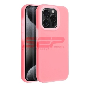 Husa TPU+PC Candy Apple iPhone 15 Plus Pink - Img 1
