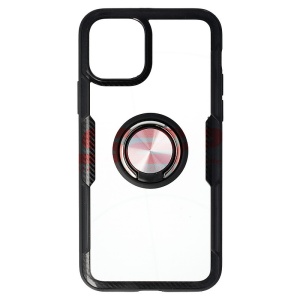 Husa TPU+PC Carbon Ring Case Apple iPhone 11 Pro Black