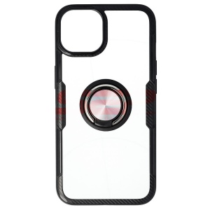 Husa TPU+PC Carbon Ring Case Apple iPhone 13 Black