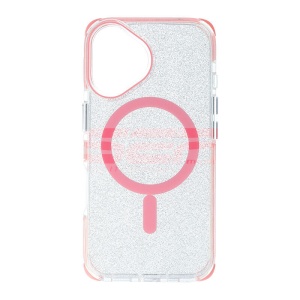 Husa TPU+PC Glow Apple iPhone 16 Pink - Img 2