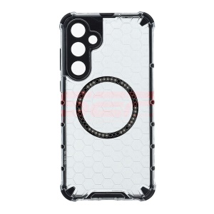 Husa TPU+PC Honeycomb Magsafe Samsung Galaxy A35 Clear - Img 1