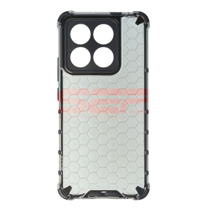 Husa TPU+PC Honeycomb Xiaomi 14T Black - Img 1