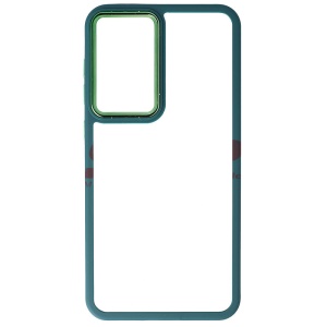 Husa TPU+PC Shell Clear Cover Samsung Galaxy S23 Green - Img 2