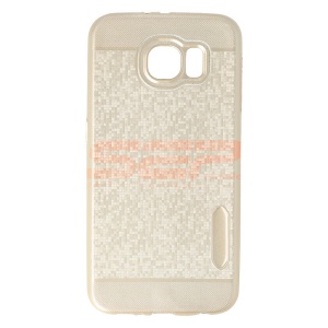 Husa TPU Water Cube Samsung Galaxy S6 GOLD