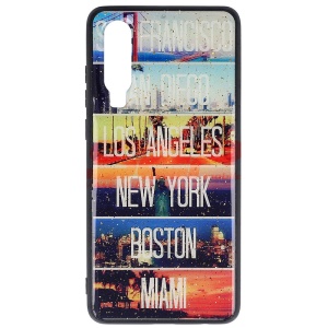 Husa UV Copy Glass Huawei P30 Cities