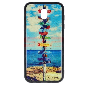 Husa UV Copy Glass Samsung Galaxy J5 2017 Travel Signs - Img 1