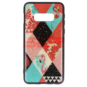 Husa UV Copy Glass Samsung Galaxy S10e Flamingo - Img 1