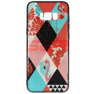 Husa UV Copy Glass Samsung Galaxy S8 Plus Flamingo - Img 1