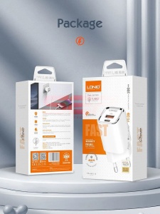 Incarcator retea LDNIO USB-A + USB-C Fast Charge Lightning 30W A2317C - Img 4
