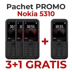 Pachet promo Nokia 5310 (2020) 3+1 GRATUIT !!!
