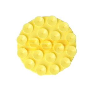 Pad silicon pentru telefon mobil Round YELLOW