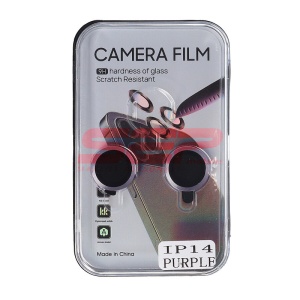 Protectie sticla Metal camera foto Apple iPhone 14 Purple