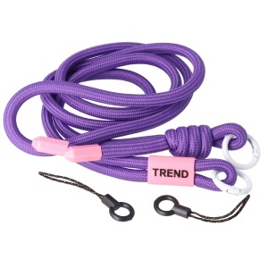 Snur textil dublu telefon mobil Electric Purple - Img 3