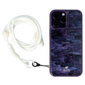 Snur textil pentru telefon mobil White - Img 2