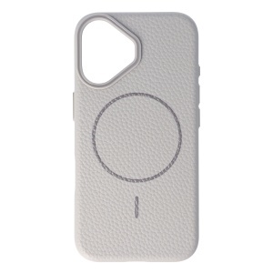 Toc Luxury Leather Magsafe Apple iPhone 16 Grey
