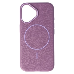Toc Luxury Leather Magsafe Apple iPhone 16 Purple - Img 1