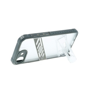 Toc TPU+PC Kickstand Apple iPhone 16e Silver - Img 2