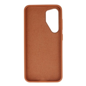 Toc TPU Vegan Leather Samsung Galaxy S24 Plus Brown - Img 2