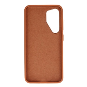 Toc TPU Vegan Leather Samsung Galaxy S25 Ultra Brown - Img 2