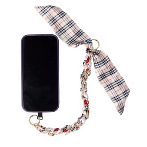 Accesoriu tip bratara cu lantisor pentru husa telefon mobil Design 14 - Img 2