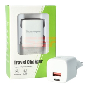 Adaptor priza Huarigor USB-C + USB-A Fast Charge 33W - Img 2