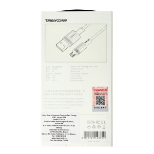Cablu date USB - Micro-USB Fast Charge 6A TRANYOO T-S14 V - Img 2