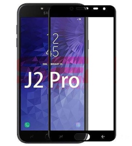 Geam protectie display sticla 5D FULL GLUE Samsung Galaxy J2 Pro 2018 Black - Img 2