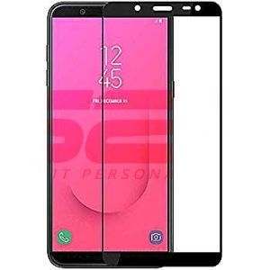 Geam protectie display sticla 5D FULL GLUE Samsung Galaxy J8 2018 BLACK - Img 2