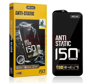 Geam protectie display sticla bulk Anti-Static Motorola Moto G24 BLACK - Img 1