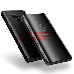 Husa Clear View Mirror Samsung Galaxy M31s Black